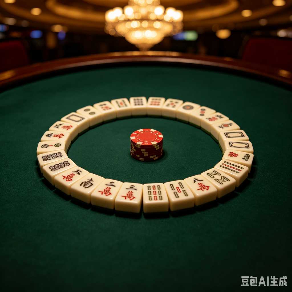 compact mahjong set for small home