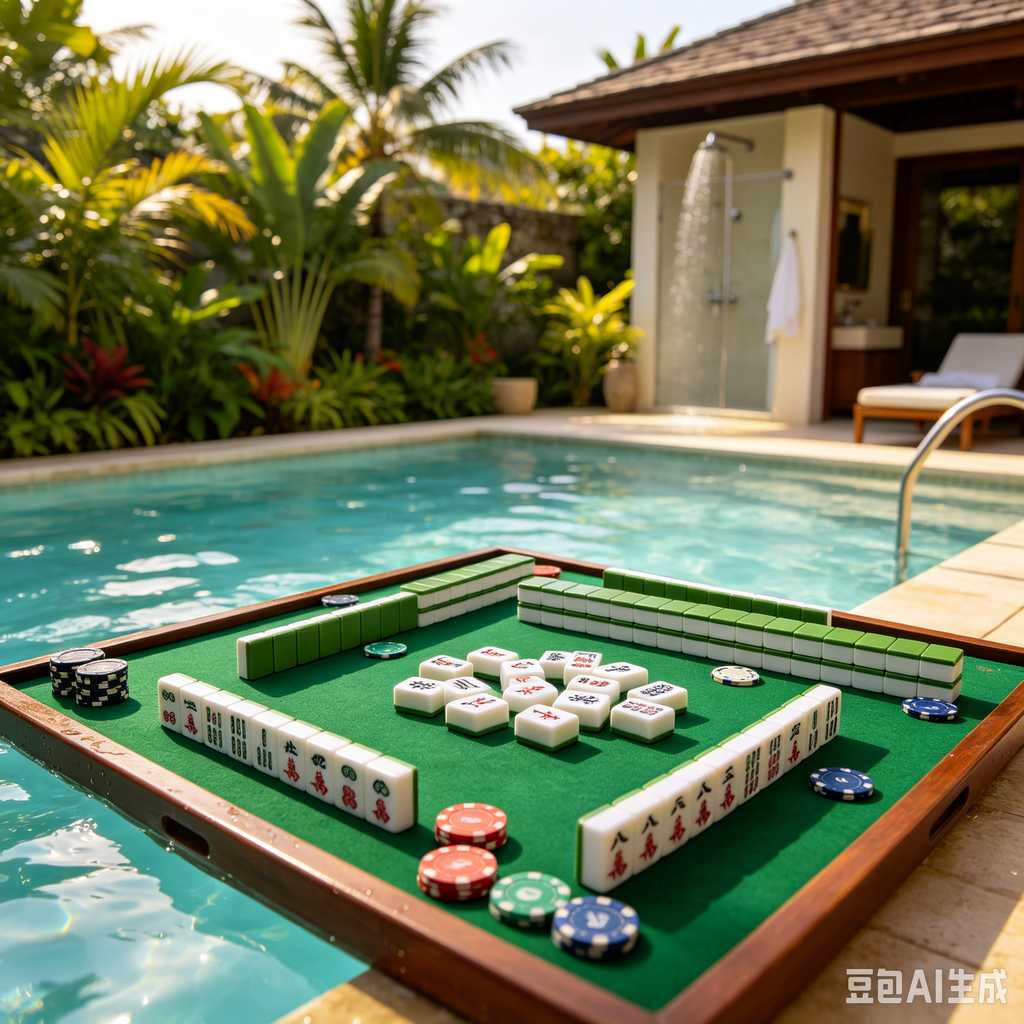 unique text mahjong tiles design